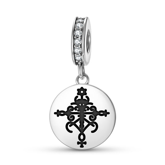 Bossou Central America Symbols Pendant Dangle Charm