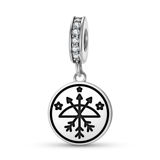 Ochossi Central America Symbols Pendant Dangle Charm