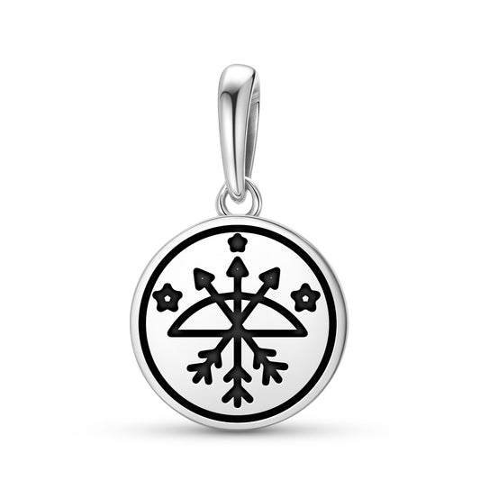 Ochossi Central America Symbols Pendant Dangle Charm