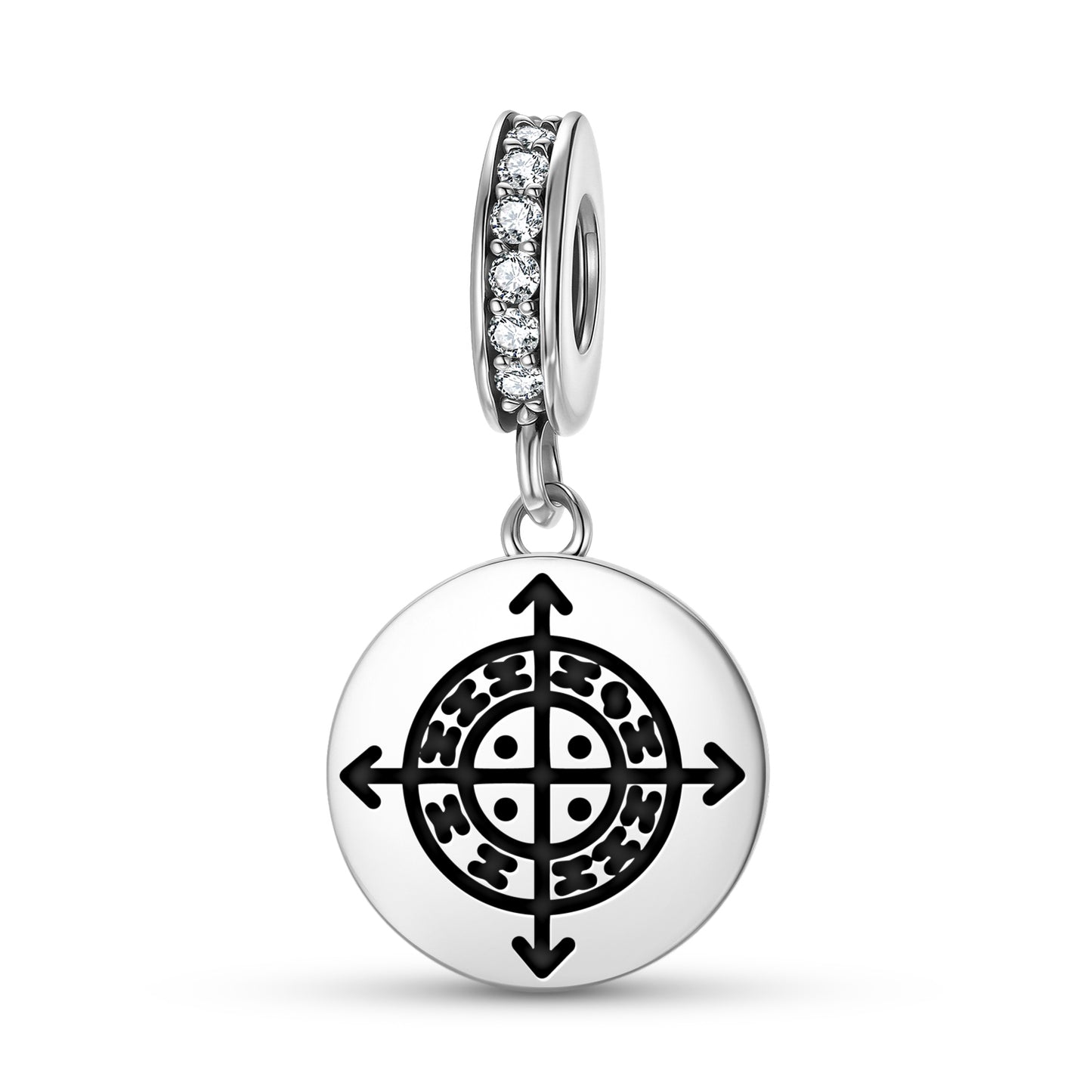 Olokun Central America Symbols Pendant Dangle Charm