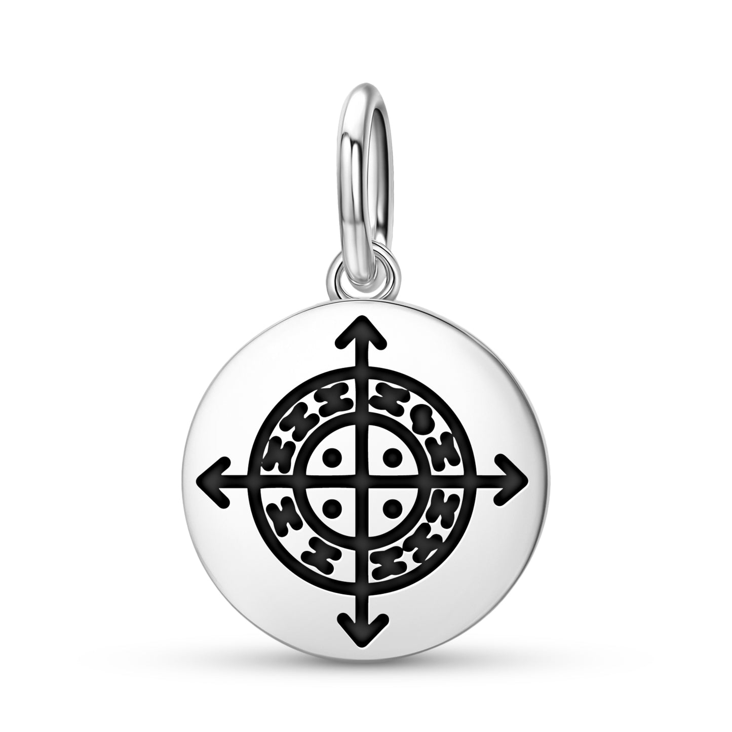 Olokun Central America Symbols Pendant Dangle Charm