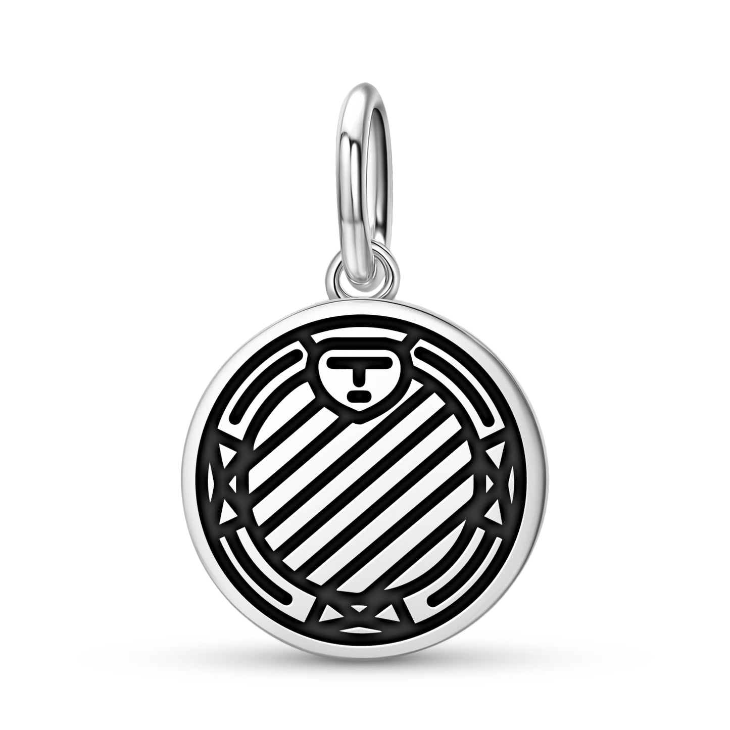Ifa Divination Board Central America Symbols Pendant Dangle Charm