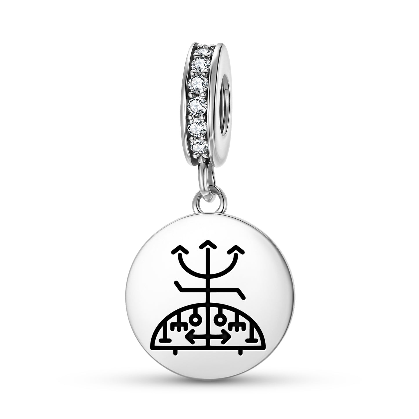 Eshu Ogun Central America Symbols Pendant Dangle Charm