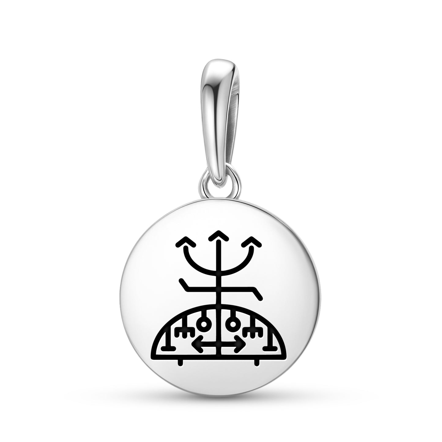 Eshu Ogun Central America Symbols Pendant Dangle Charm