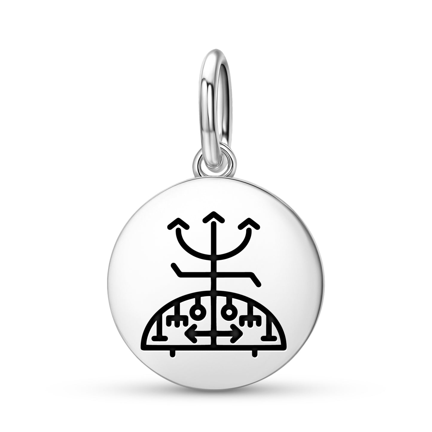 Eshu Ogun Central America Symbols Pendant Dangle Charm