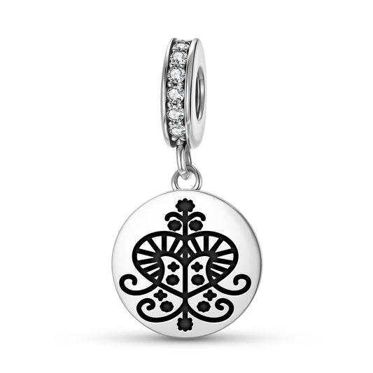 Erzulie Central America Symbols Pendant Dangle Charm