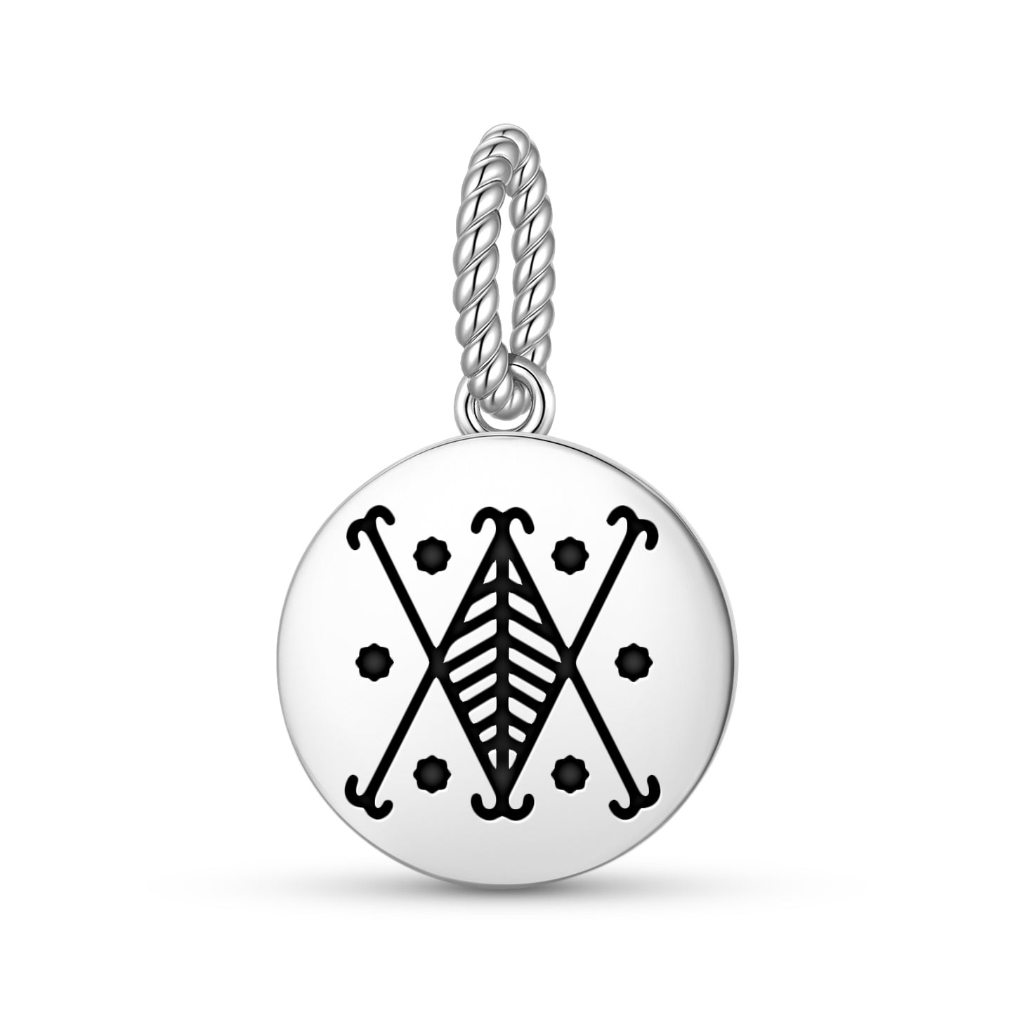 Ayizan Velekete Central America Symbols Pendant Dangle Charm
