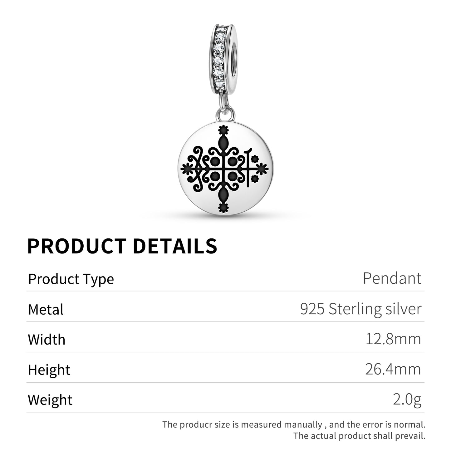 Papa Legba Central America Symbols Pendant Dangle Charm