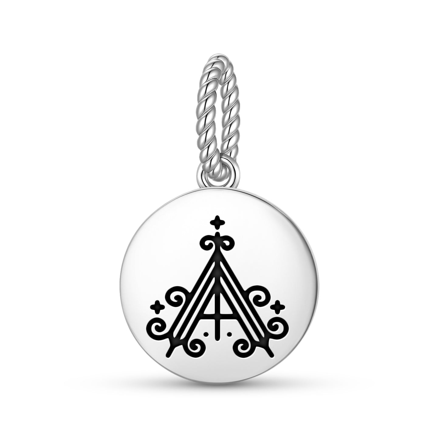 Agaou Central America Symbols Pendant Dangle Charm