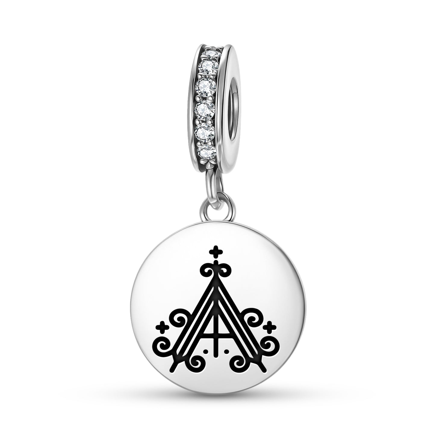 Agaou Central America Symbols Pendant Dangle Charm