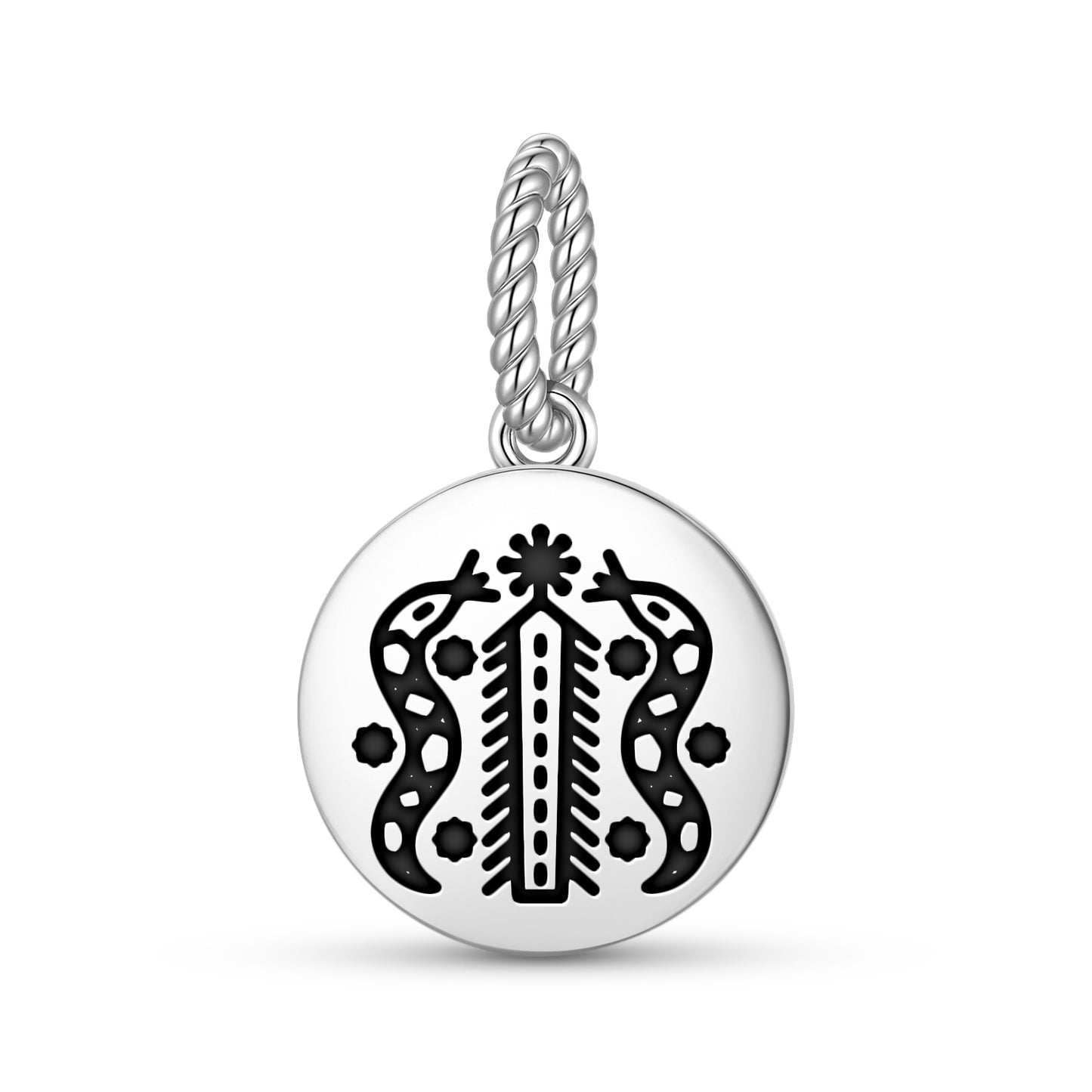 Damballa Central America Symbols Pendant Dangle Charm