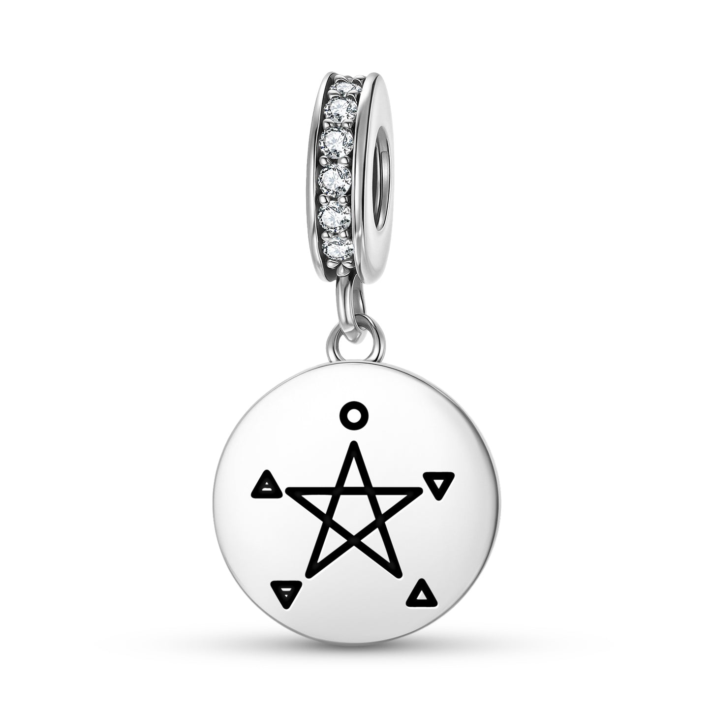 The Five Elements Wicca Symbols Pendant Dangle Charm