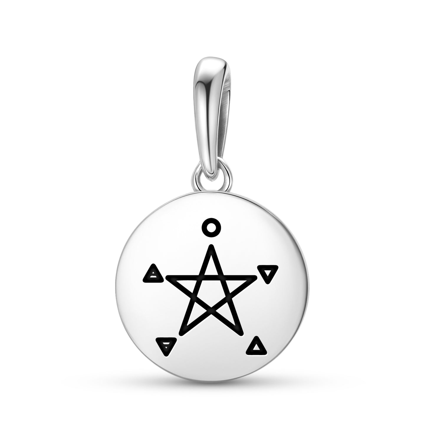 The Five Elements Wicca Symbols Pendant Dangle Charm
