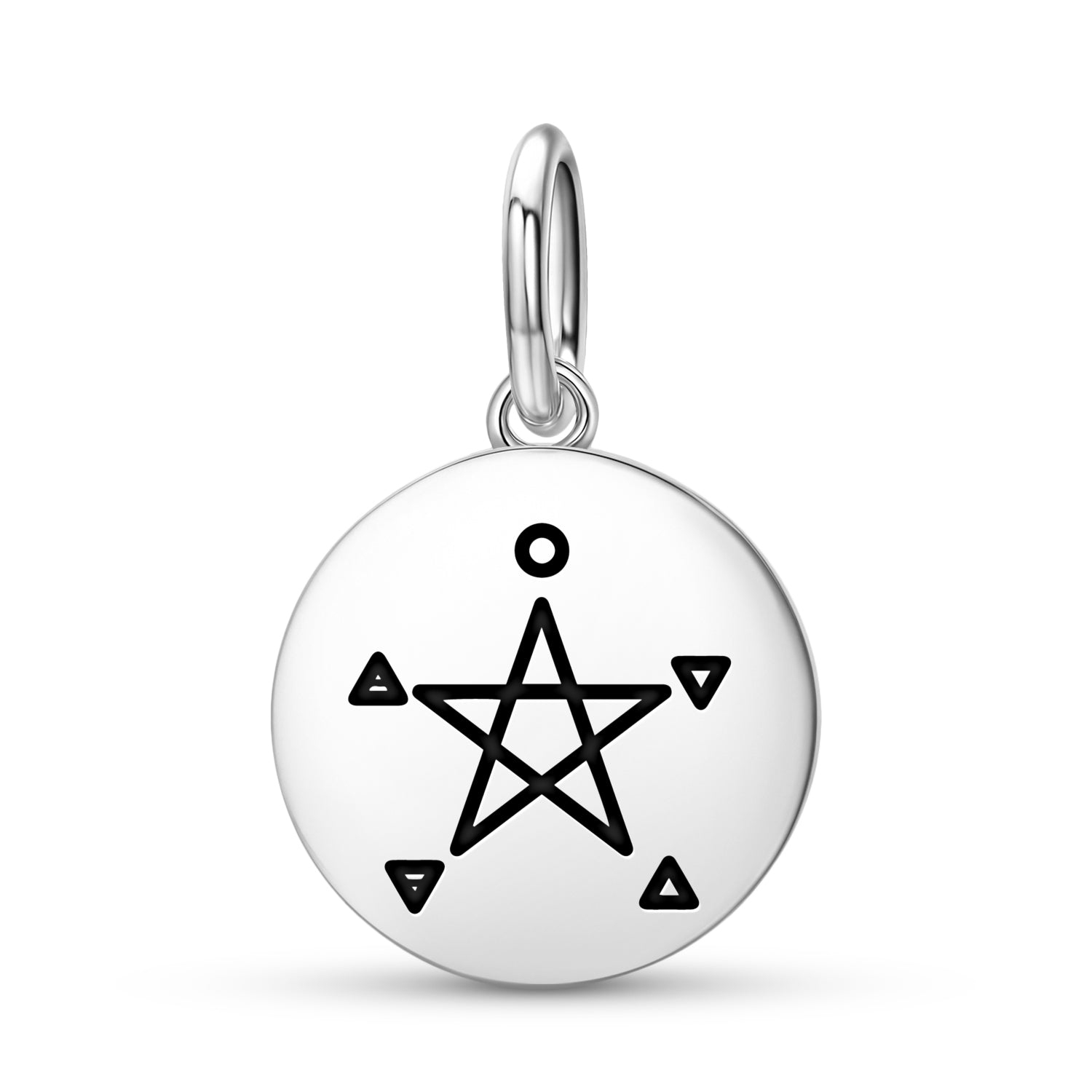 The Five Elements Wicca Symbols Pendant Dangle Charm