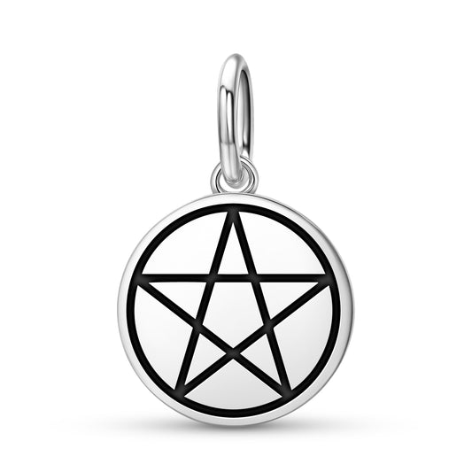 Pentacle Wicca Symbols Pendant Dangle Charm