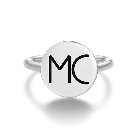 Midheaven Astrology Symbols Adjustable Open Ring