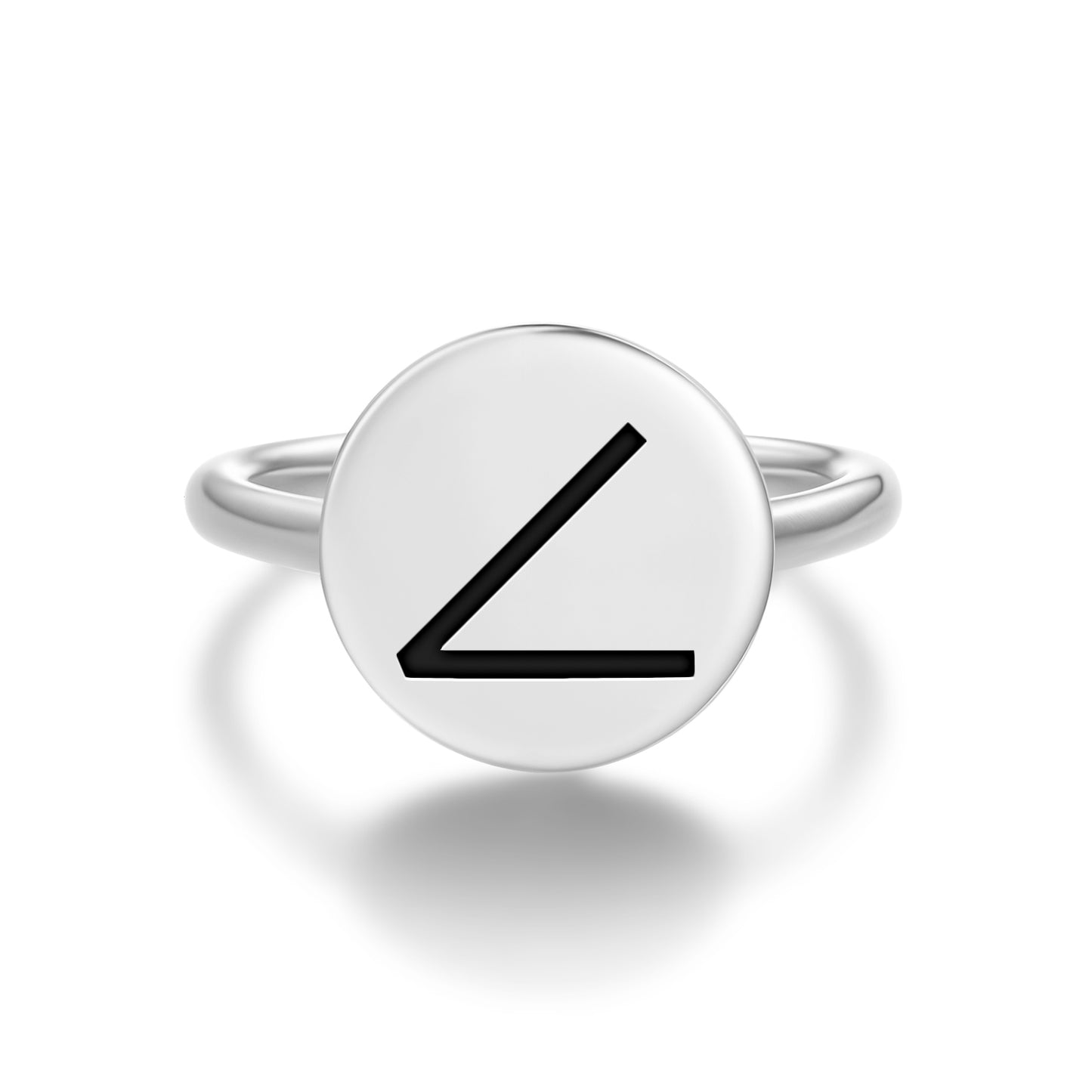 Semi-Squares Astrology Symbols Adjustable Open Ring