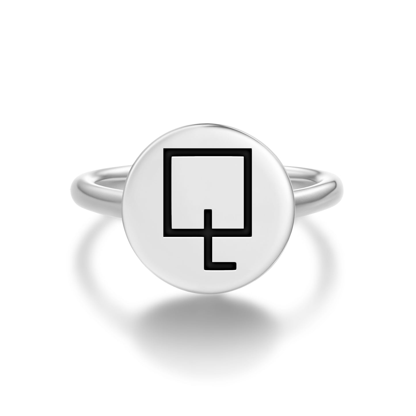 Sesqui quadrates Astrology Symbols Adjustable Open Ring