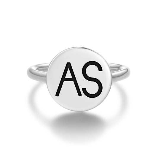 Ascendant Astrology Symbols Adjustable Open Ring