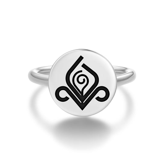 Chloris – Flora Greek Mythology Symbols Adjustable Open Ring