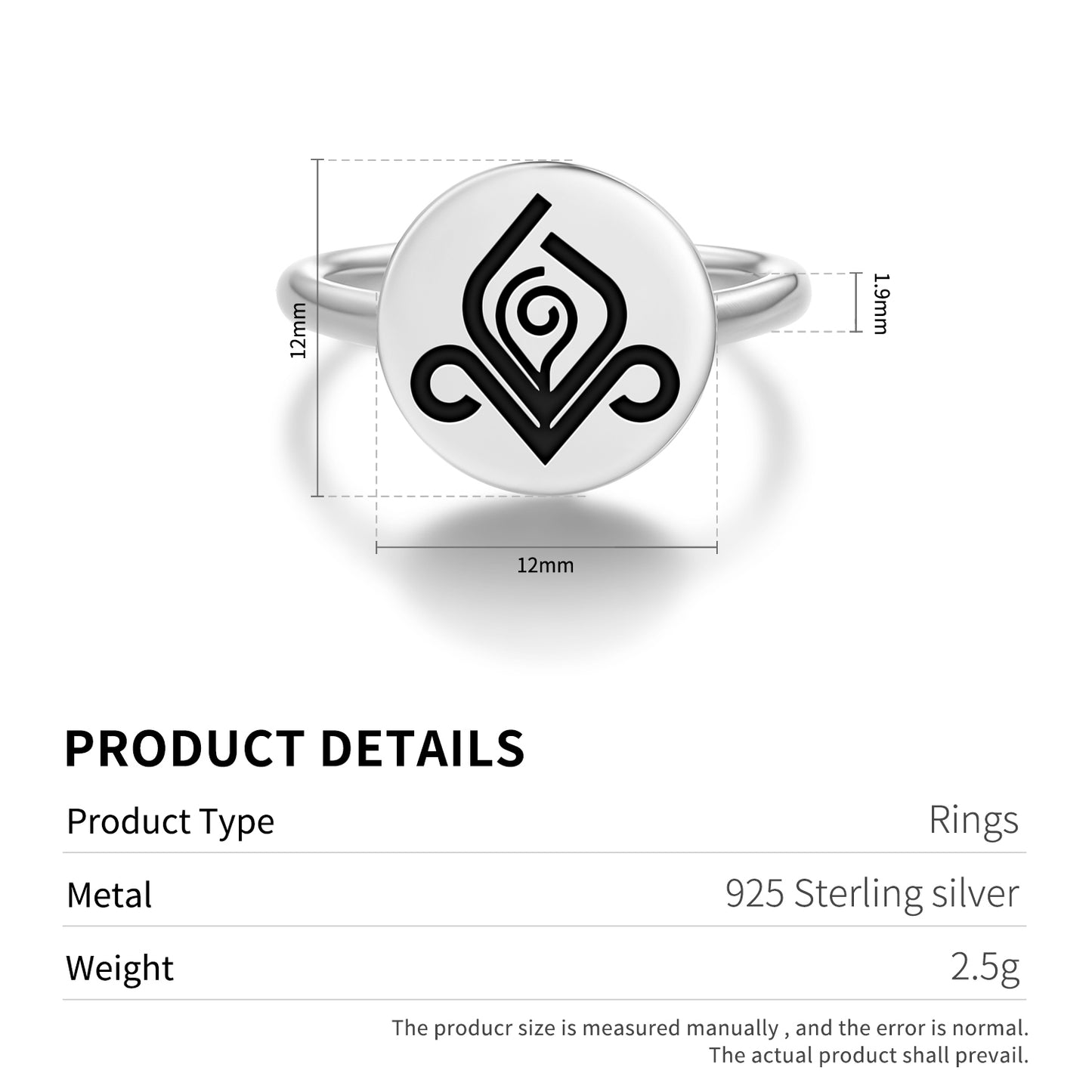Chloris – Flora Greek Mythology Symbols Adjustable Open Ring