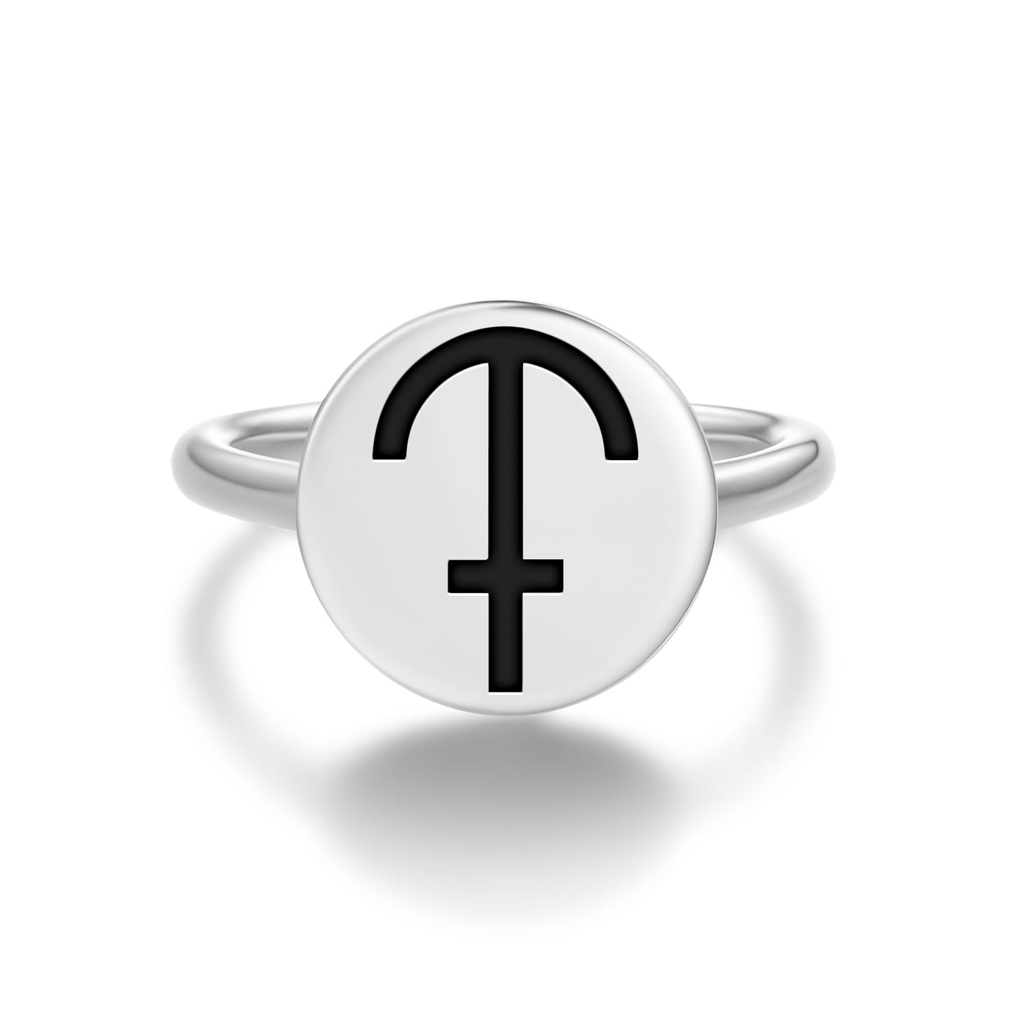 Chronos Greek Mythology Symbols Adjustable Open Ring
