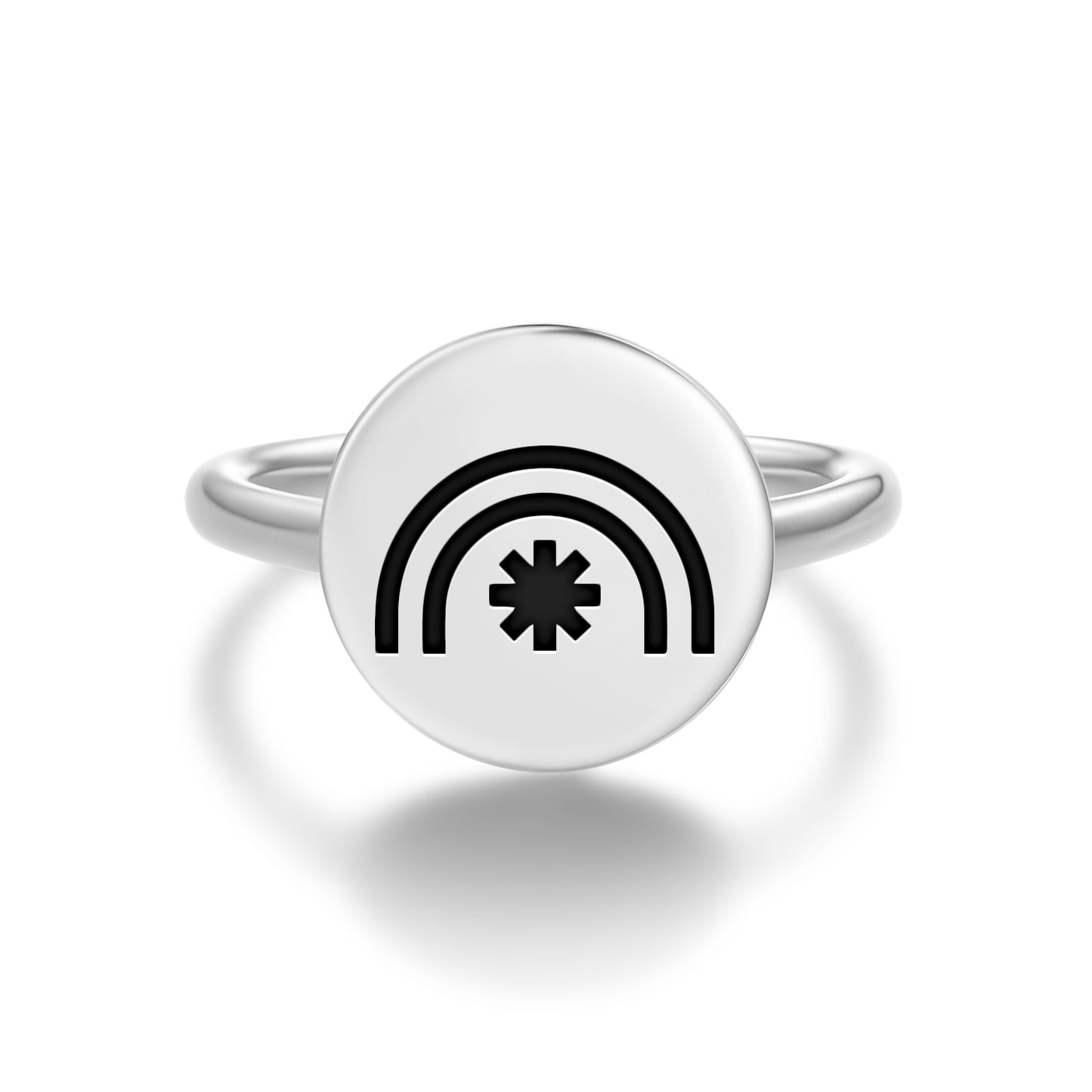 Iris – Arcus Greek Mythology Symbols Adjustable Open Ring