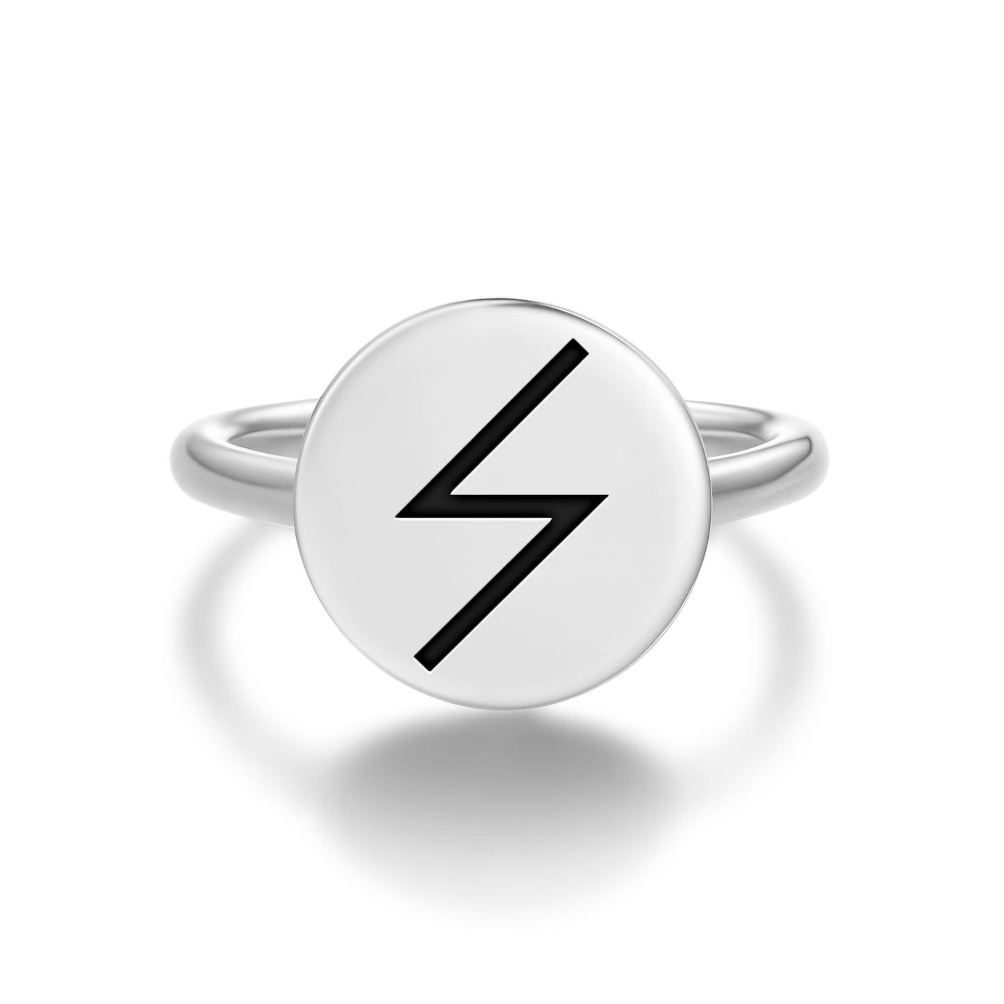 Zeus – Jupiter Greek Mythology Symbols Adjustable Open Ring