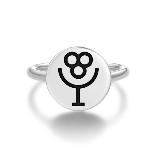 Dionysus – Bacchus Greek Mythology Symbols Adjustable Open Ring