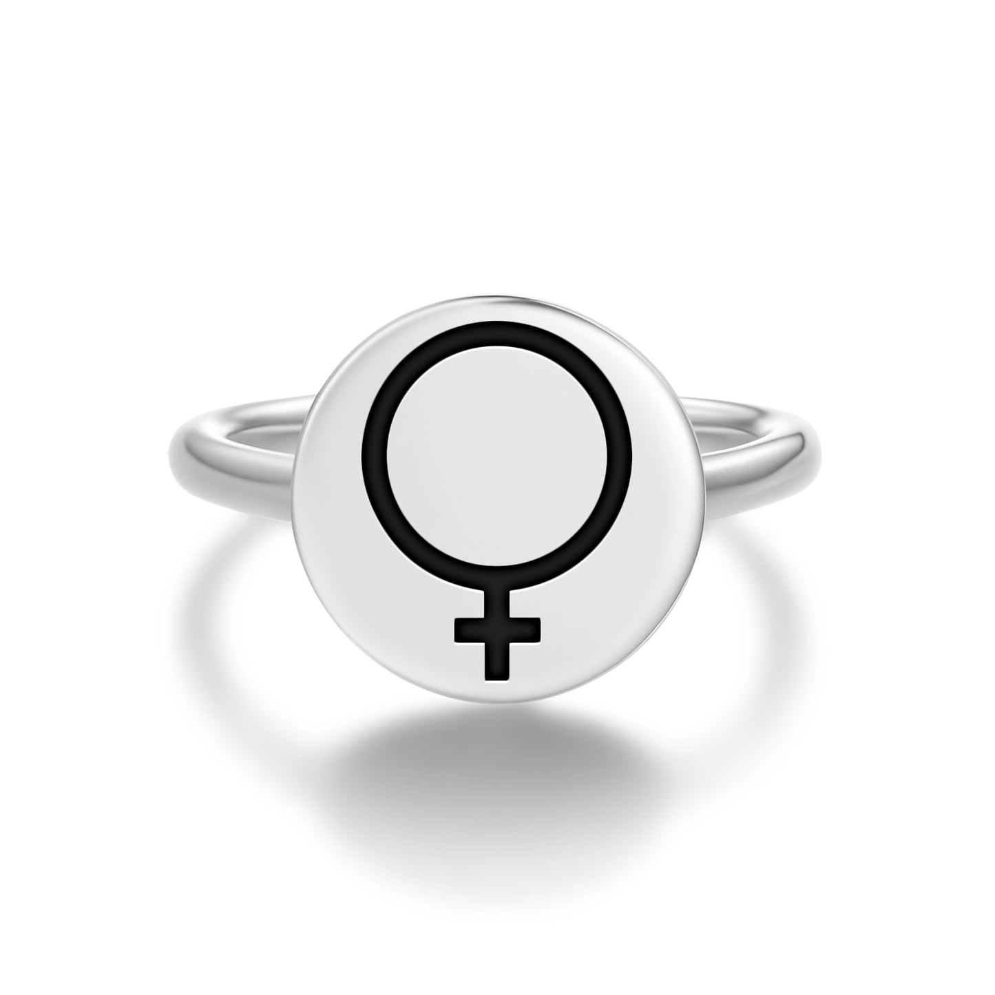 Aphrodite – Venus Greek Mythology Symbols Adjustable Open Ring