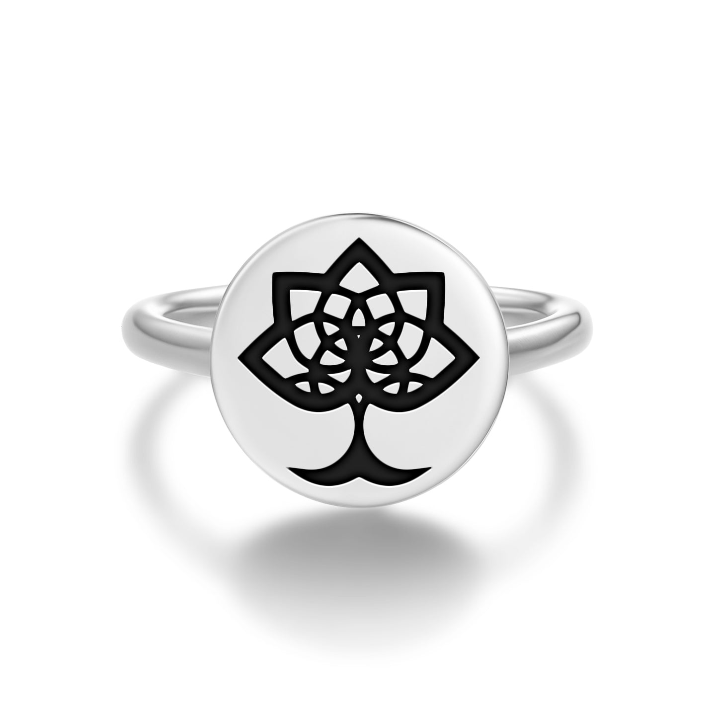 The Tree of Life Celtic Symbols Adjustable Open Ring