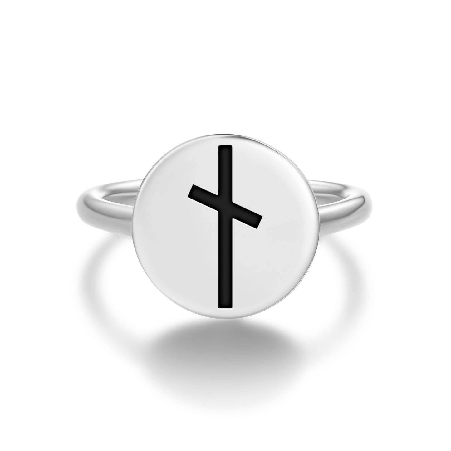 Naudhiz Norse Runes Symbols Adjustable Open Ring