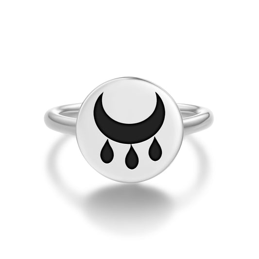 BlessingsWiccan Blessing symbol  Adjustable Open Ring