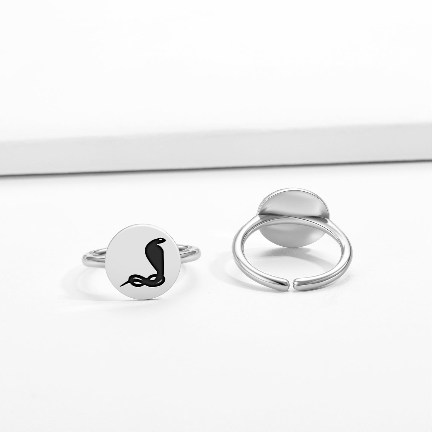 uraeus  Adjustable Open Ring