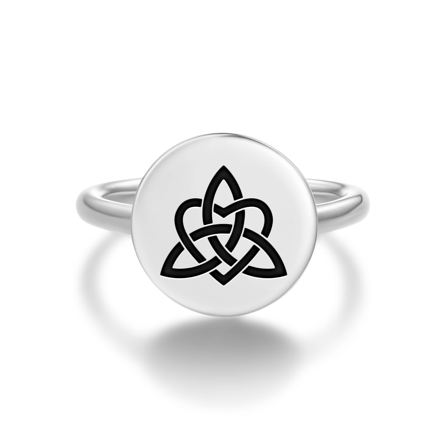 Celtic Love Knot  Adjustable Open Ring