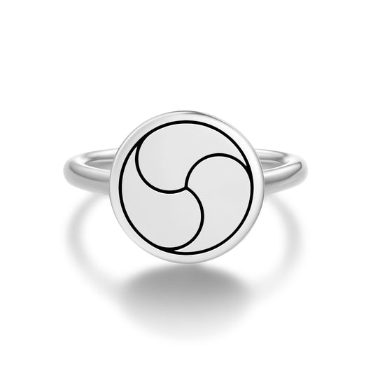 Trikaya  Adjustable Open Ring