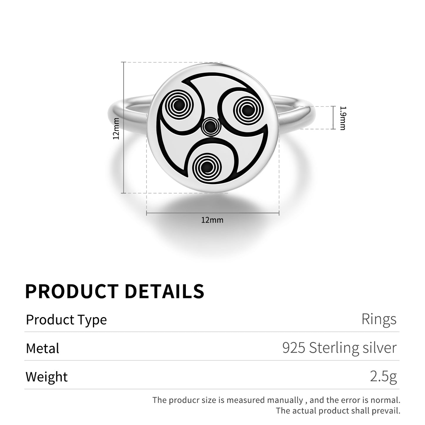 Trefot  Adjustable Open Ring