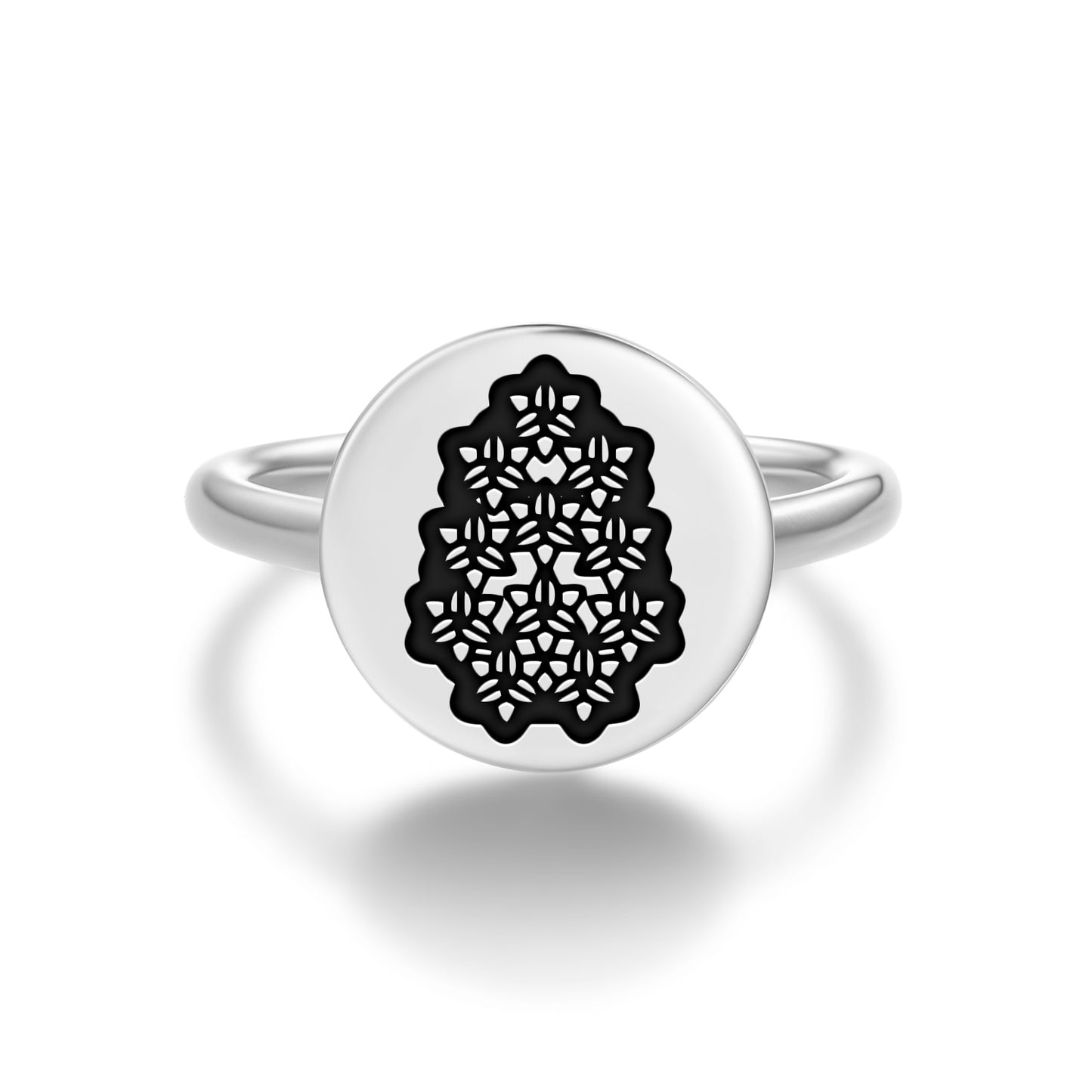 Hyacinth Flowers Symbols Adjustable Open Ring