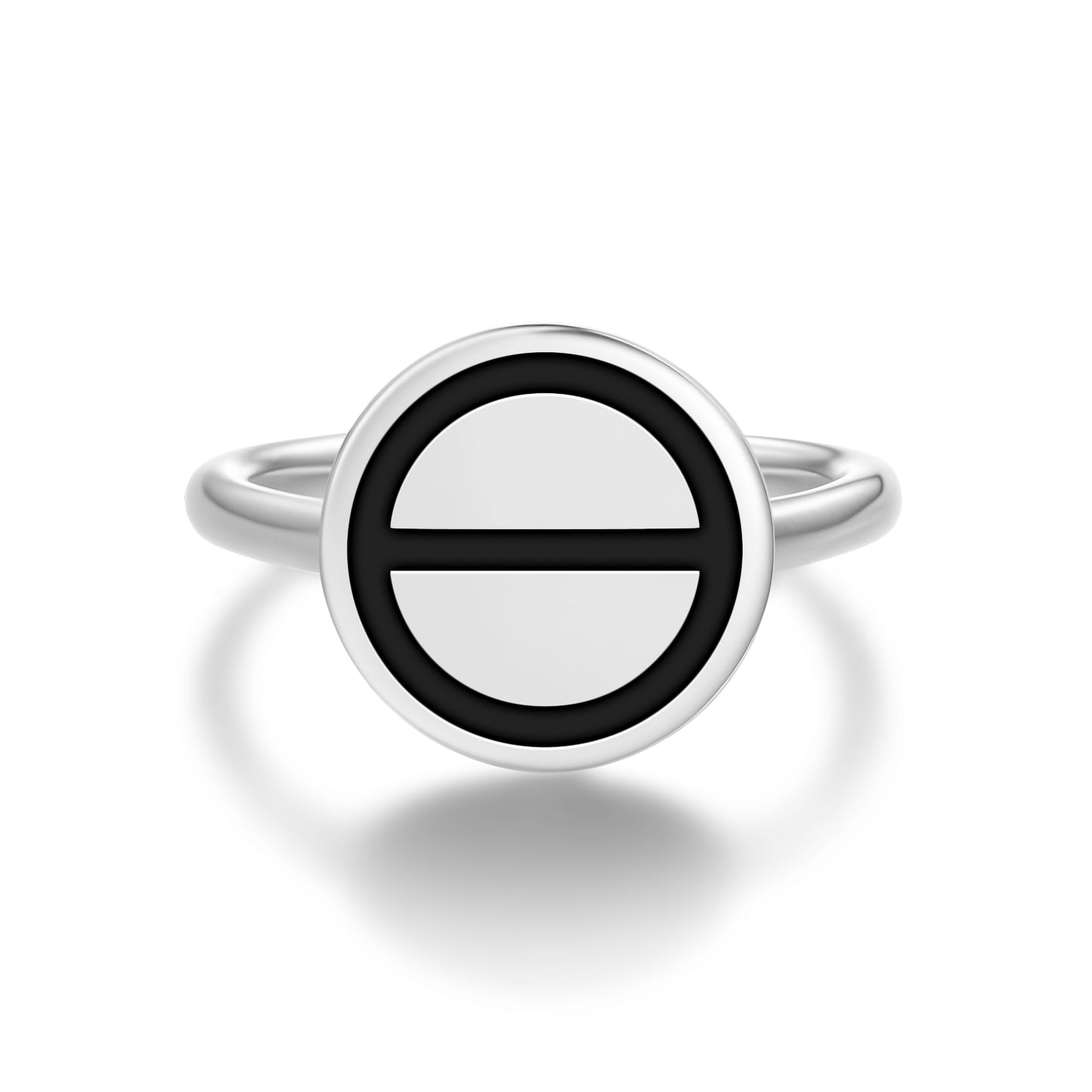 Salt Alchemy Symbols Adjustable Open Ring