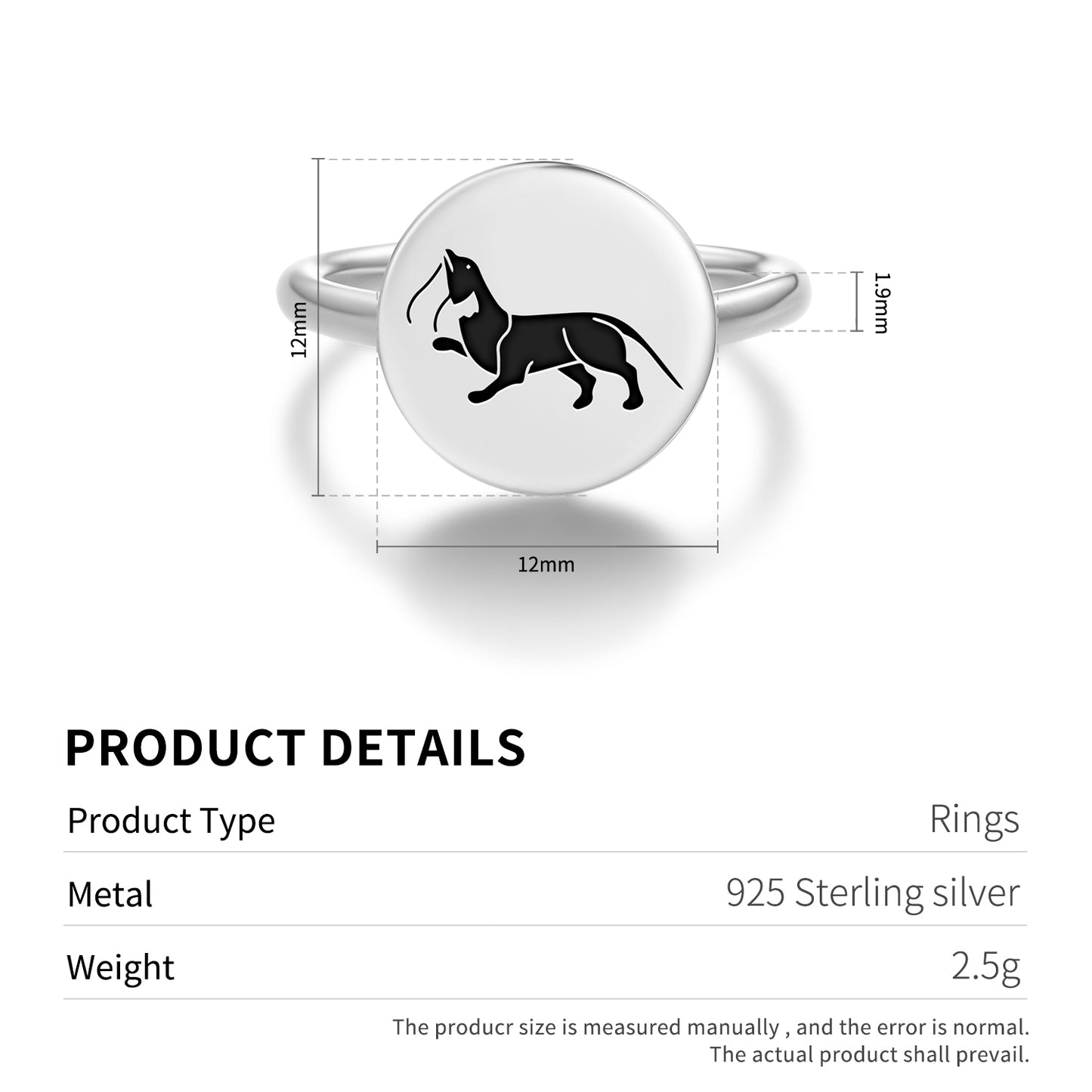 Fish otter – The Three Victorious Creatures of Harmony Buddhist Symbols Adjustable Open Ring