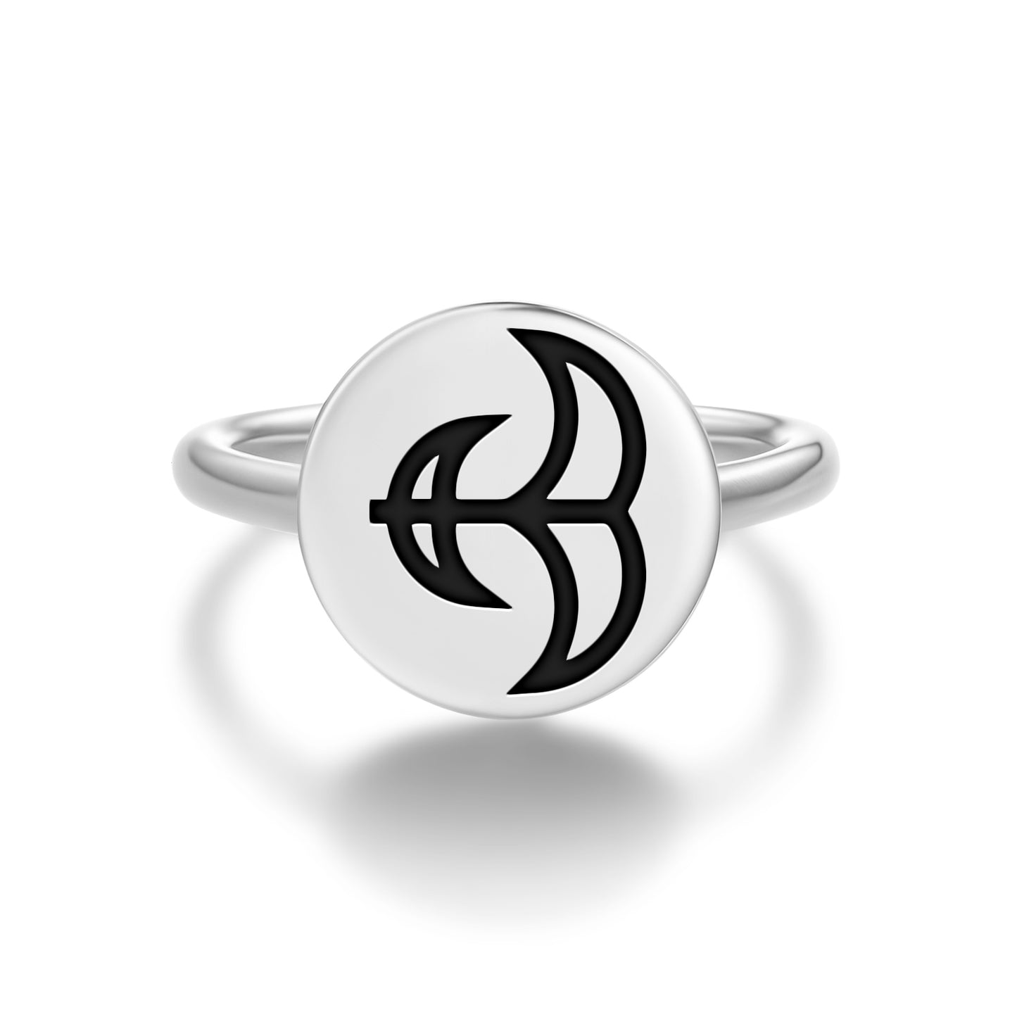 Akoko Nan Adinkra Symbols Adjustable Open Ring