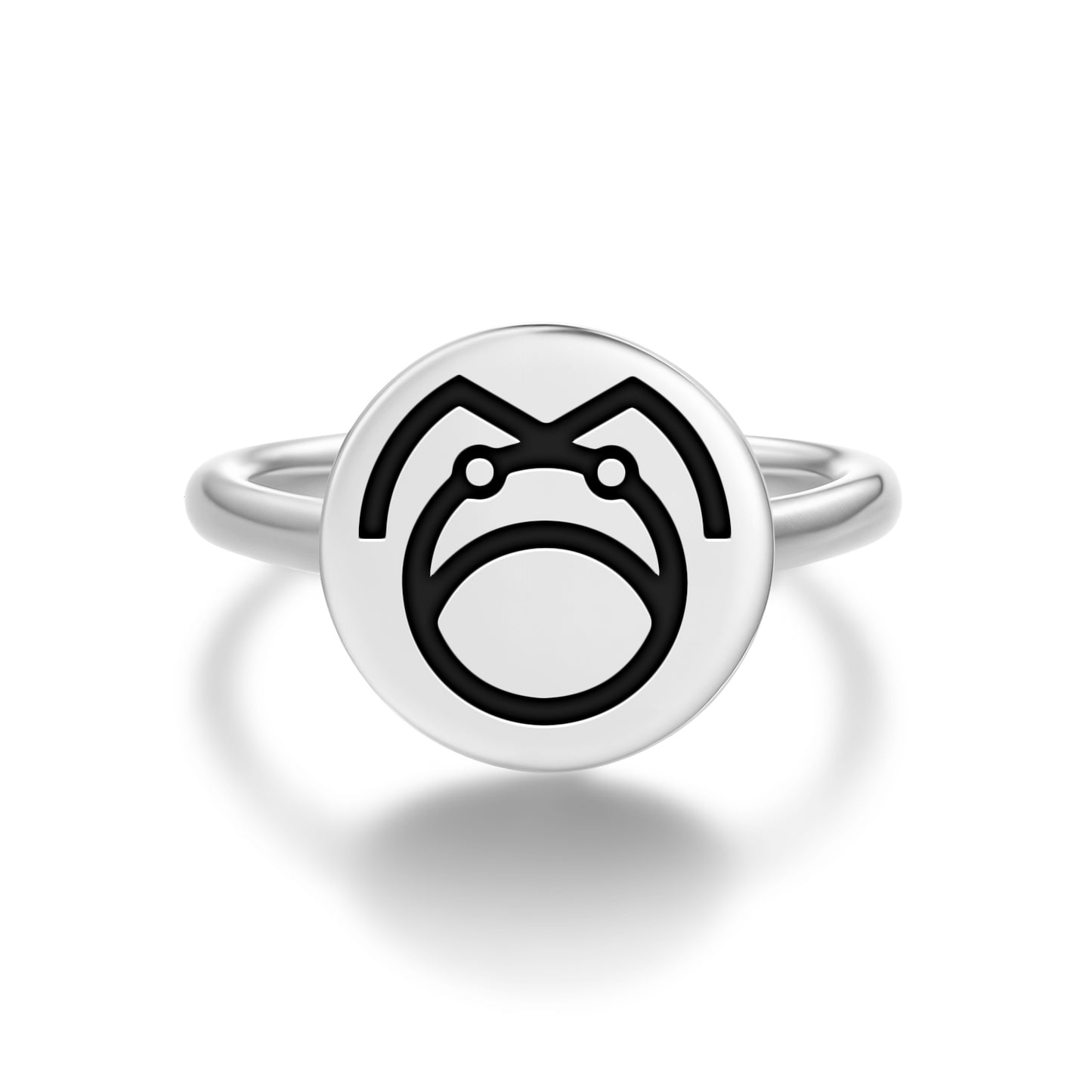 Tsathoggua Lovecraft Symbols Adjustable Open Ring