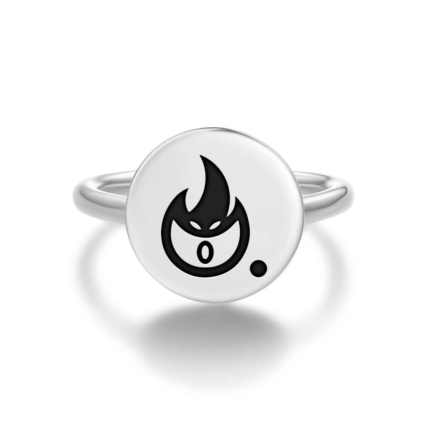 Cthugha Lovecraft Symbols Adjustable Open Ring