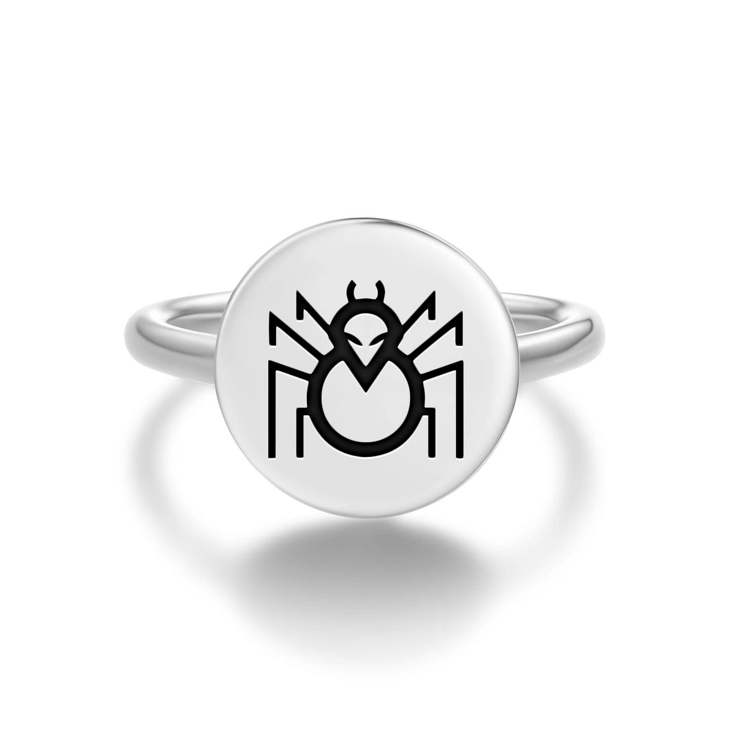 Atlach-Nacha Lovecraft Symbols Adjustable Open Ring