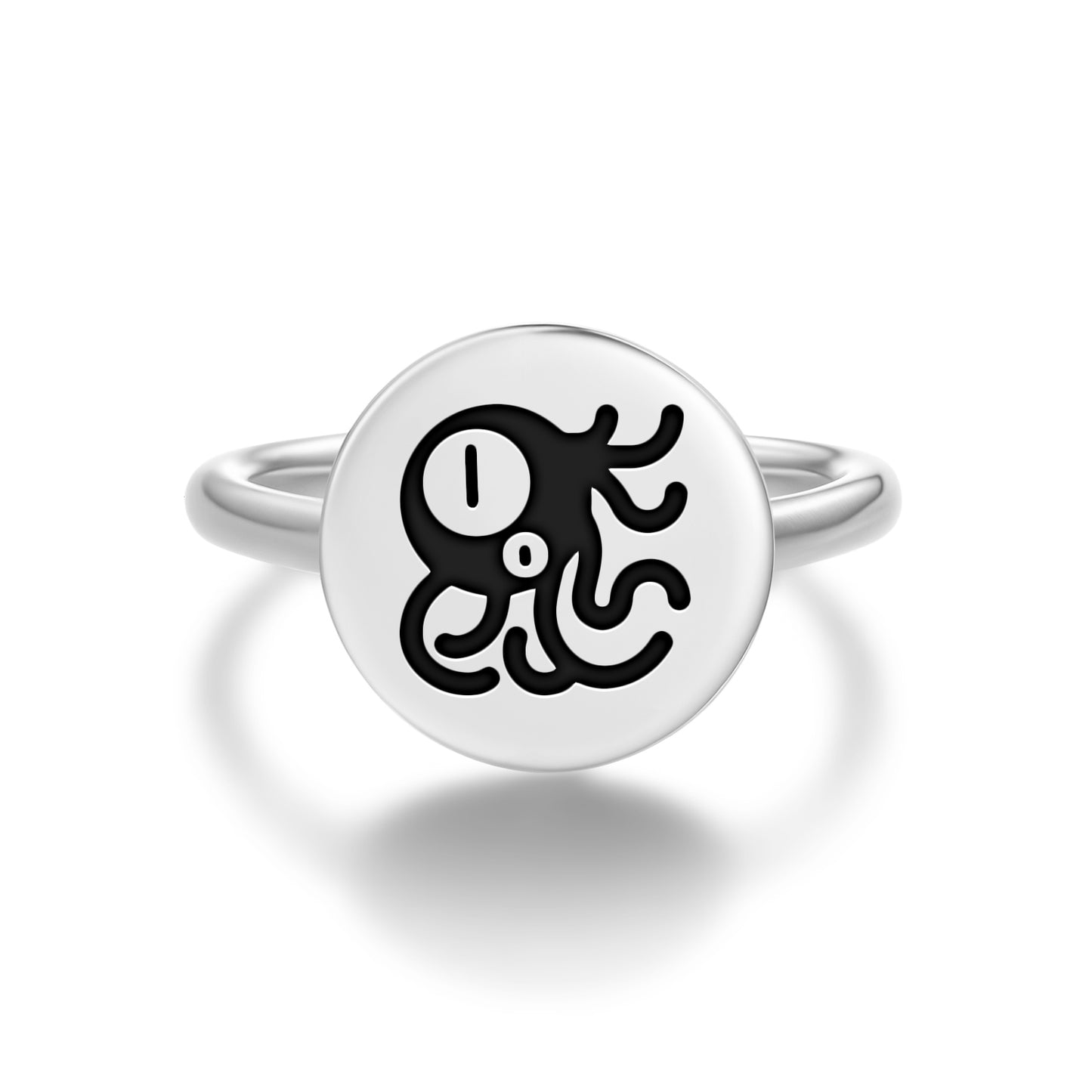 Yog-Sothoth Lovecraft Symbols Adjustable Open Ring