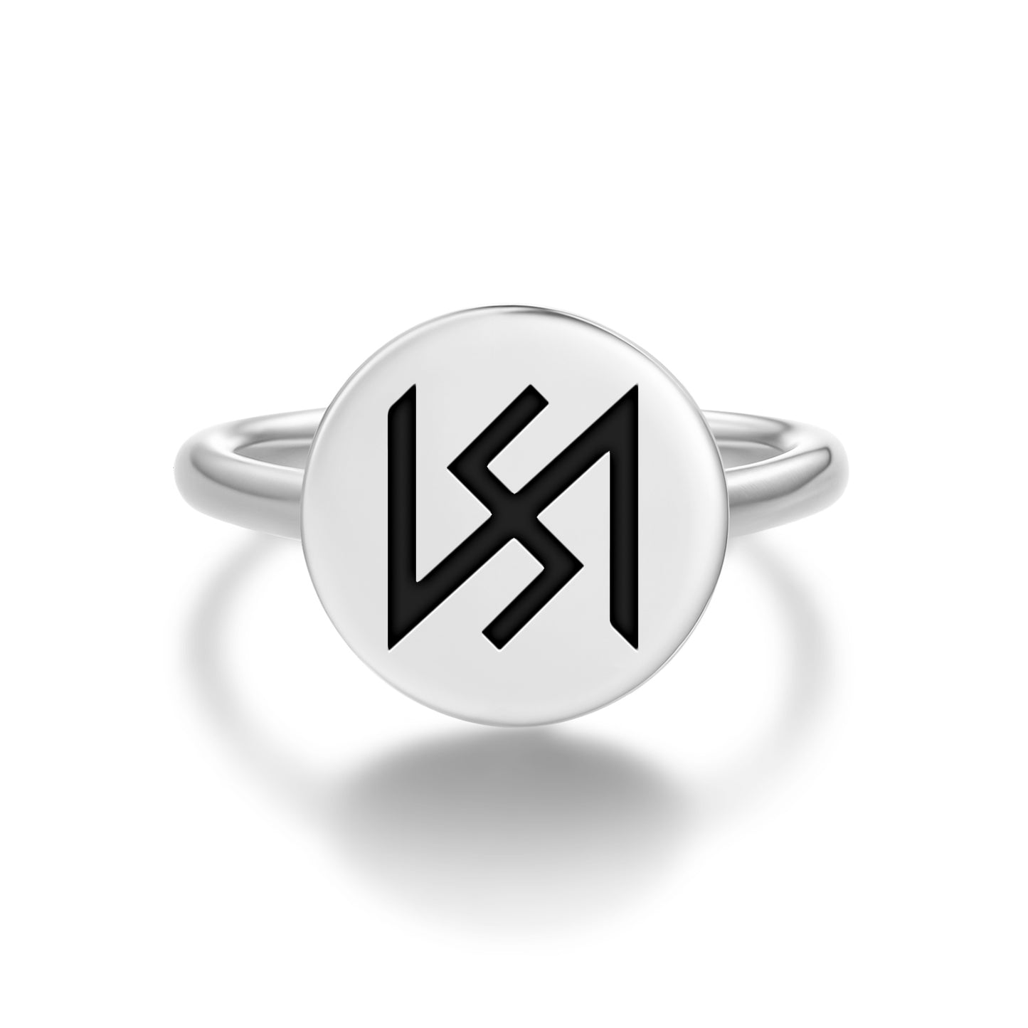 Stribog Slavic Symbols Adjustable Open Ring