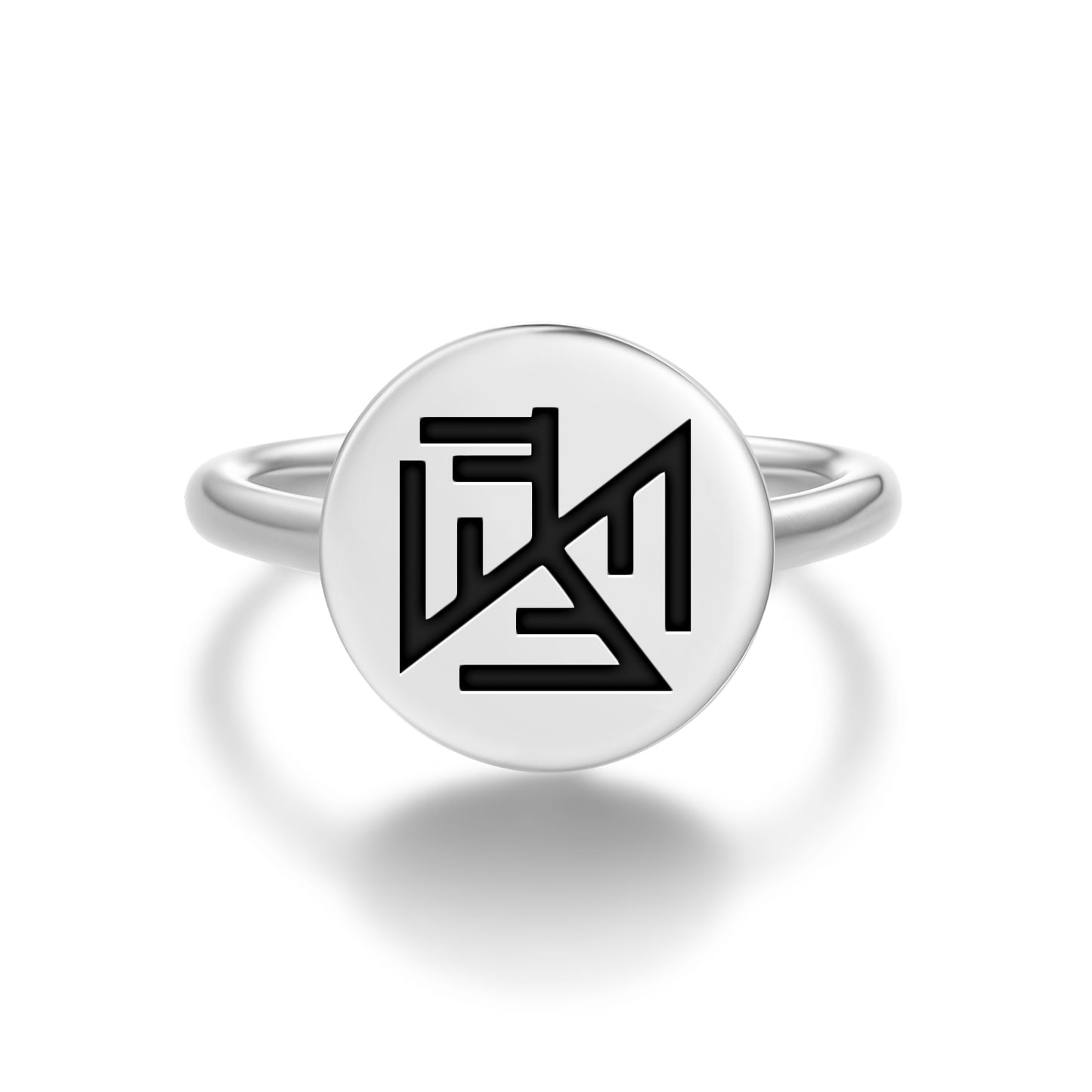Semargl Slavic Symbols Adjustable Open Ring