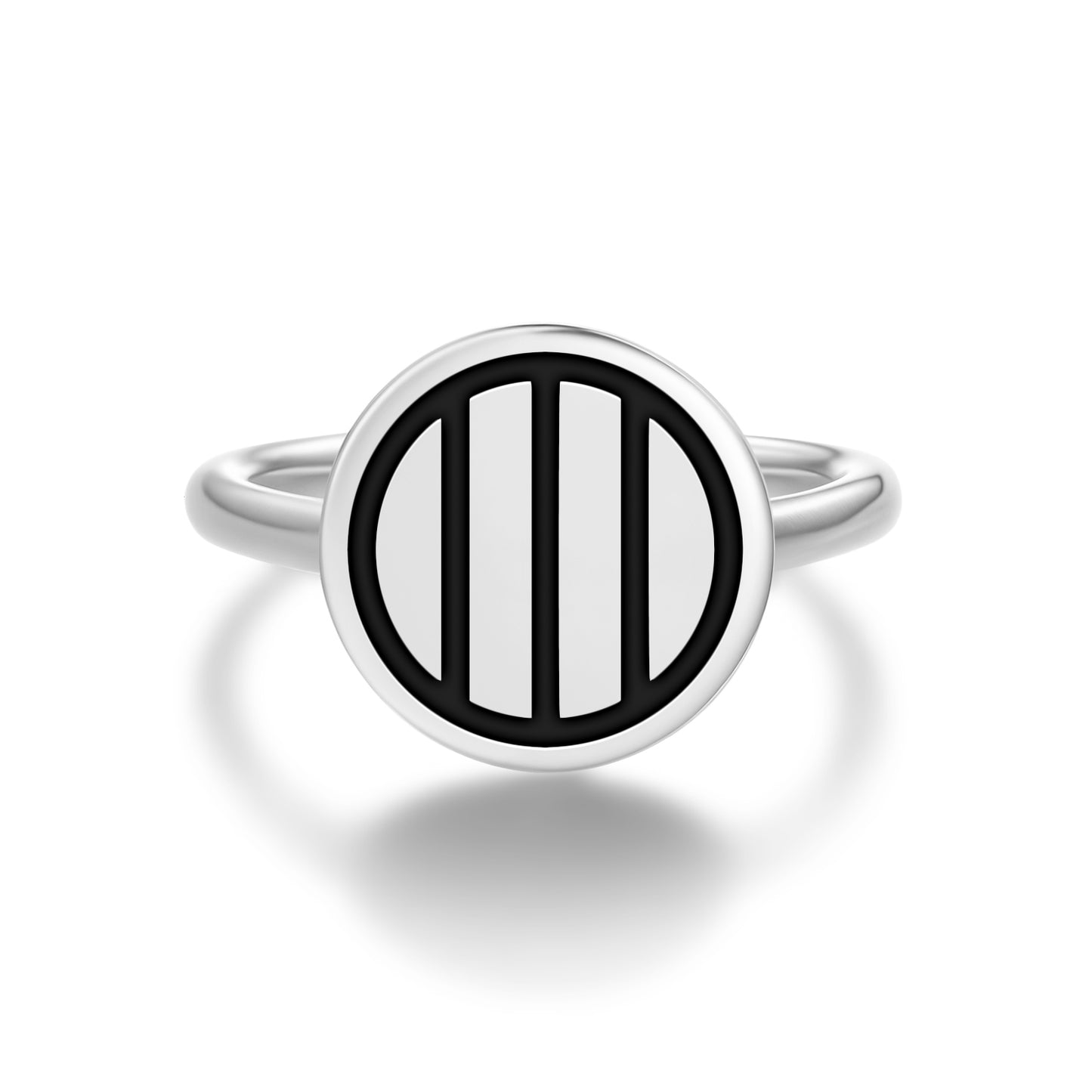 Date Masamune Japanese Symbols Adjustable Open Ring