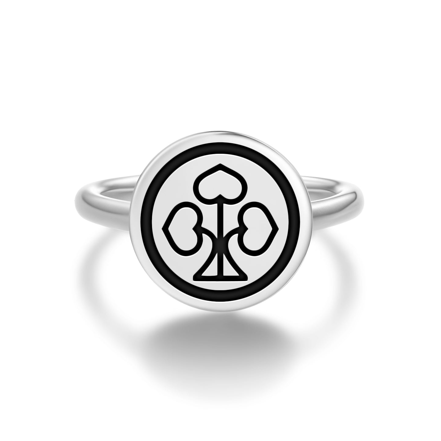 Tadakatsu Japanese Symbols Adjustable Open Ring