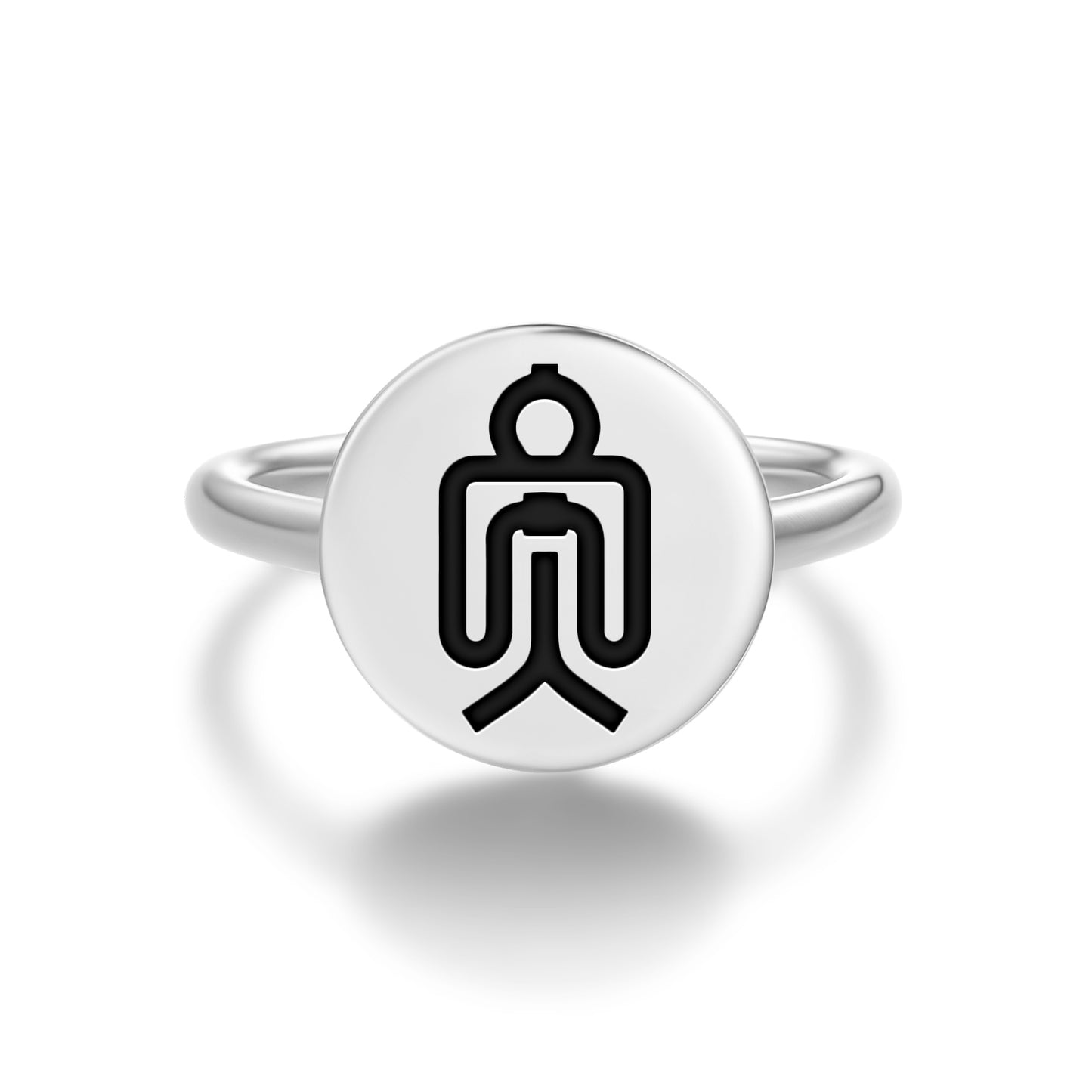 Tyet Egyptian Symbols Adjustable Open Ring